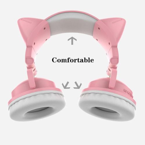 RGB Kitty Ears Wireless Headsets