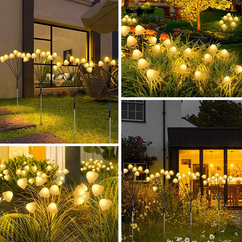 Solar Mushroom Lights ™️ - Twinkling